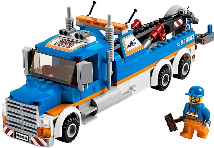 LEGO City 60056 Samochód pomocy drogowej klocki LEGO LEGO City 60056 Samochód pomocy drogowej