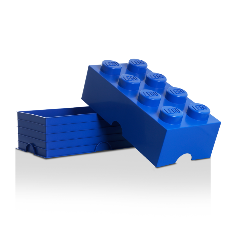 LEGO Pojemnik na klocki 8 niebieski LEGO Pojemnik na klocki 8 niebieski