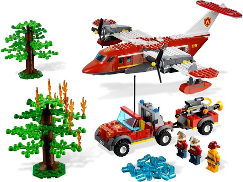 Klocki LEGO City 4209 Samolot strażacki. KLOCKI LEGO Klocki LEGO City 4209 Samolot strażacki.