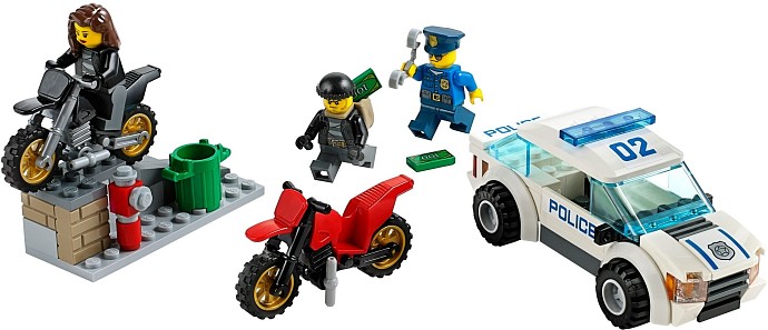 LEGO City 60042 Superszybki pościg policyjny klocki LEGO LEGO City 60042 Superszybki pościg policyjny