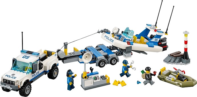 LEGO City 60045 Patrol policyjny LEGO City 60045 Patrol policyjny klocki LEGO
