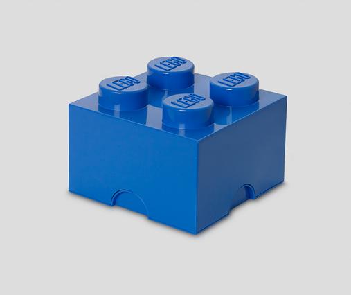LEGO Pojemnik na klocki 4 niebieski LEGO Pojemnik na klocki 4 niebieski