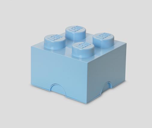 LEGO Pojemnik na klocki 4 jasnoniebieski LEGO Pojemnik na klocki 4 jasnoniebieski