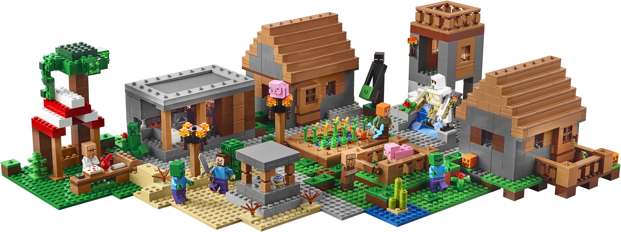 LEGO 21128 Minecraft The Village- worldtoys.pl
